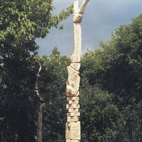 »Zweites Leben« · 2002 · Obstbäume · Höhe 4 Meter